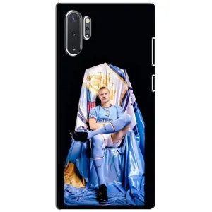 Чехлы с футболистом Ерлинг Холанд для Samsung Galaxy Note 10 Plus (AlphaPrint) (футболист Холанн)
