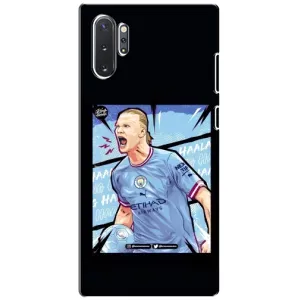 Чехлы с футболистом Ерлинг Холанд для Samsung Galaxy Note 10 Plus (AlphaPrint) (гол Эрлинг Холланд)