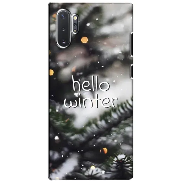 Чехол с принтом «Hello winter» для Samsung Galaxy Note 10 Plus