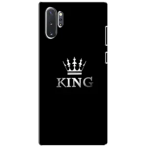 Чехол с Короной Самсунг Галакси Ноут 10 Плюс - (AlphaPrint) (KING)