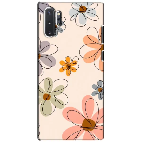 Чохол з принтом «Кольорові квіти» для Samsung Galaxy Note 10 Plus