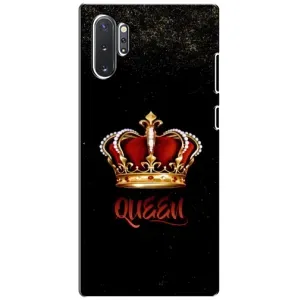 Чехол с Короной Самсунг Галакси Ноут 10 Плюс - (AlphaPrint) (Корона короля)