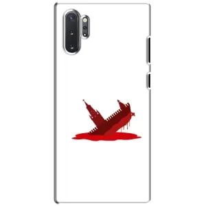 Чехол с принтом (Русский корабль...) для Самсунг Галакси Ноут 10 Плюс (AlphaPrint) (Кремлевский Корабль)