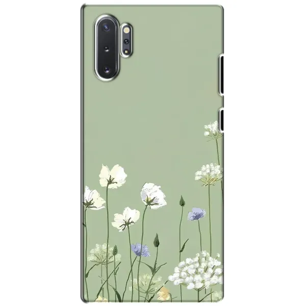Чохол з принтом «Квіти на зеленому» для Samsung Galaxy Note 10 Plus