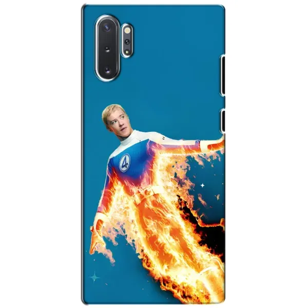 Чехол с принтом «Человек-факел в огне» для Samsung Galaxy Note 10 Plus