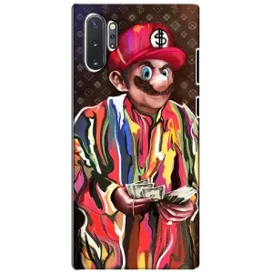 Брендновые Чехлы для Samsung Galaxy Note 10 Plus - (PREMIUMPrint) (Mario LV)