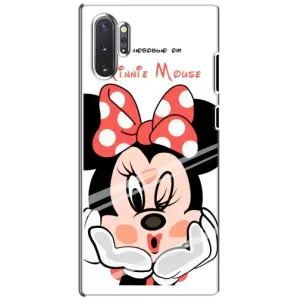 Эксклюзивный чехол для Samsung Galaxy Note 10 Plus (AlphaPrint - Мультяшные) (Маус Минни)