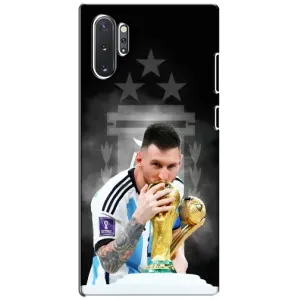 Чехлы для Samsung Galaxy Note 10 Plus (Leo чемпион) (AlphaPrint) (Месси Чемпион)