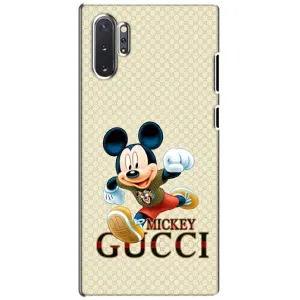 Чехол Disney Mouse Samsung Galaxy Note 10 Plus (PREMIUMPrint) (Mikki Gucci)