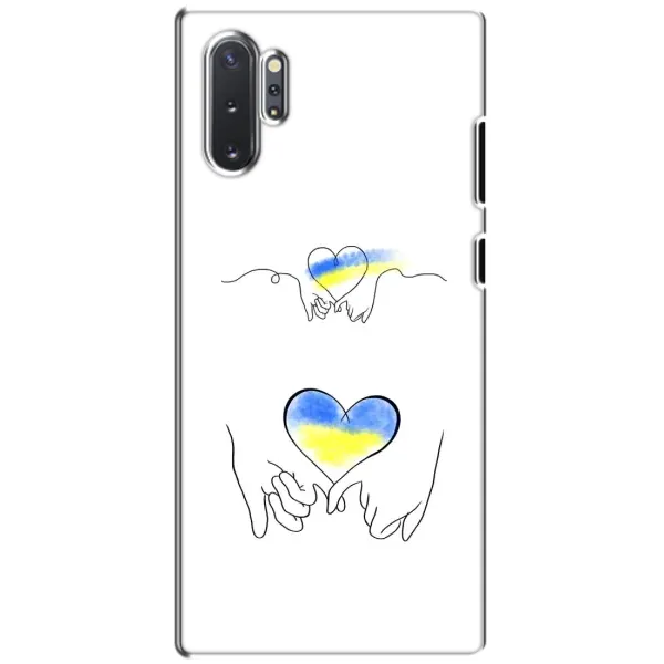 Чохол з принтом «Мир Україні» для Samsung Galaxy Note 10 Plus