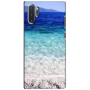 Силиконовый чехол с КАРТИНКАМИ лето для Samsung Galaxy Note 10 Plus (AlphaPrint) (Море)