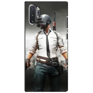 Чехол PUBG для Самсунг Галакси Ноут 10 Плюс (AlphaPrint) (Пабг мен)
