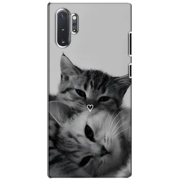 Чохол з принтом «Пара котів» для Samsung Galaxy Note 10 Plus