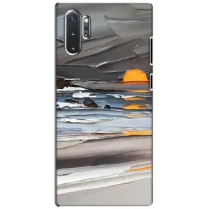 Чехол с картинкой (Стильные) для Самсунг Галакси Ноут 10 Плюс - (AlphaPrint) (Пастель)