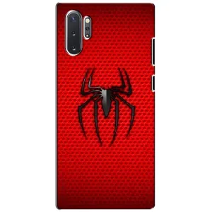 Чехол с человеком пауком для Samsung Galaxy Note 10 Plus - (AlphaPrint) (Паук Марвел)