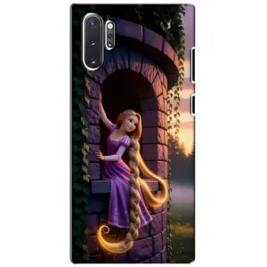 Чехол Рапунцель для Samsung Galaxy Note 10 Plus (Рапунцель на башне)