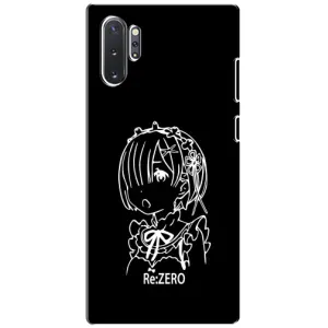 Чехлы Персонажи Аниме Наруто для Samsung Galaxy Note 10 Plus (AlphaPrint) (Re: Zero)