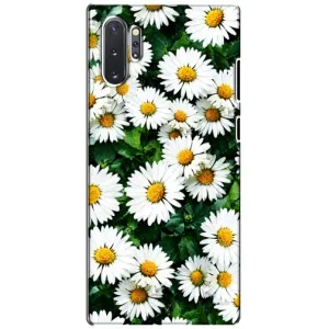 Чехол с картинкой (Стильные) для Самсунг Галакси Ноут 10 Плюс - (AlphaPrint) (Ромашки)
