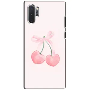 Чохол з розовим принтом для Samsung Galaxy Note 10 Plus (Рожеві вишні)