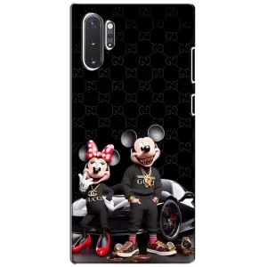 Чехол Disney Mouse Samsung Galaxy Note 10 Plus (PREMIUMPrint) (Семья Маусов)