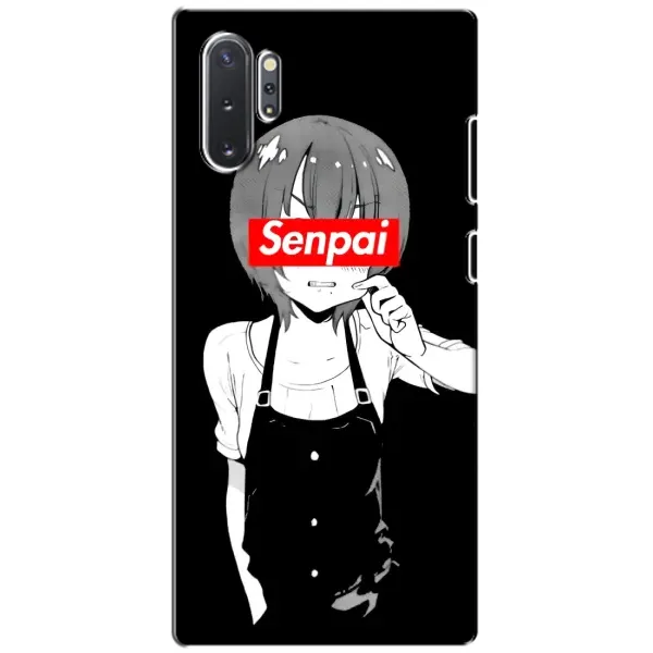 Чохол з принтом «Senpai» для Samsung Galaxy Note 10 Plus