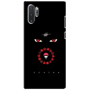 Чехлы на тему: Итачи Учиха для Samsung Galaxy Note 10 Plus (AlphaPrint) (глаза Итачи)