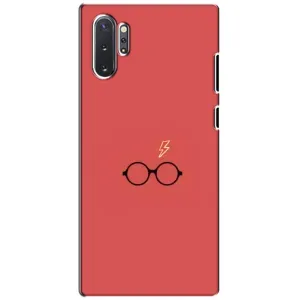Чехлы с Гарри Поттером для Samsung Galaxy Note 10 Plus (AlphaPrint) (шрам и очки)