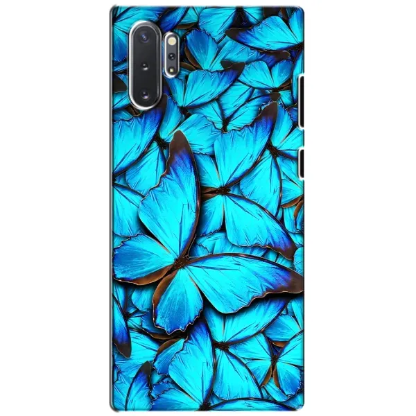 Чохол з принтом «Сині метелики» для Samsung Galaxy Note 10 Plus
