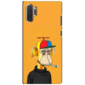 Чехлы с Обезьянами NFT для Samsung Galaxy Note 10 Plus (AlphaPrint) (Скучающая Обезьяна NFT)