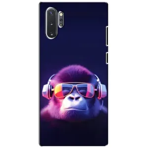 Чехол с Обезьянами Samsung Galaxy Note 10 Plus - (AlphaPrint) (Стильная обезьяна)