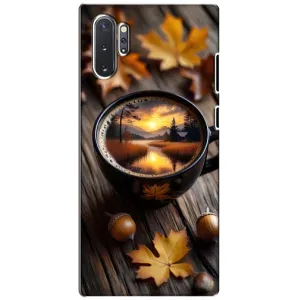 Чохол з унікальним дизайном 'Осінь з кавою' для Samsung Galaxy Note 10 Plus