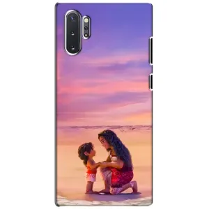 Чехол с мультфильмом Моана Samsung Galaxy Note 10 Plus (Маленькая Ваяна)