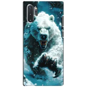 Чохол з картинкою 'Хижаки' для Samsung Galaxy Note 10 Plus (Полярний ведмідь)