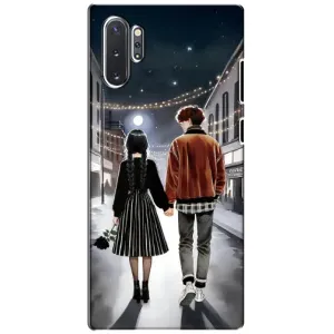 Чехол с дизайном Венздей 2 на Samsung Galaxy Note 10 Plus (Уэнздей и Тайлер)