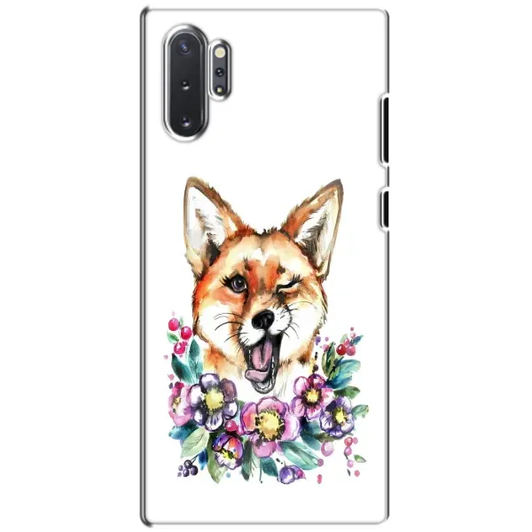 Чехол с принтом «Веселая лисичка» для Samsung Galaxy Note 10 Plus