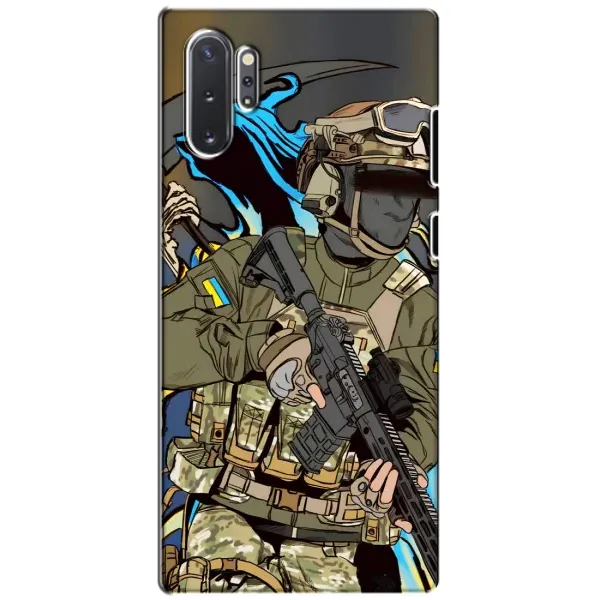 Чехол с принтом «Воин ВСУ» для Samsung Galaxy Note 10 Plus Чехол с принтом «Воин ВСУ» для Samsung Galaxy Note 10 Plus