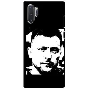 Чехол для Samsung Galaxy Note 10 Plus (AlphaPrint - с принтом Зеленского) (Зеленский АРТ)