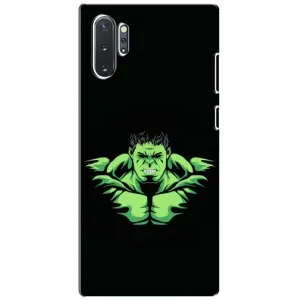 Чехлы с героями Марвел Samsung Galaxy Note 10 Plus (VPrint) (Зелёный Халк)