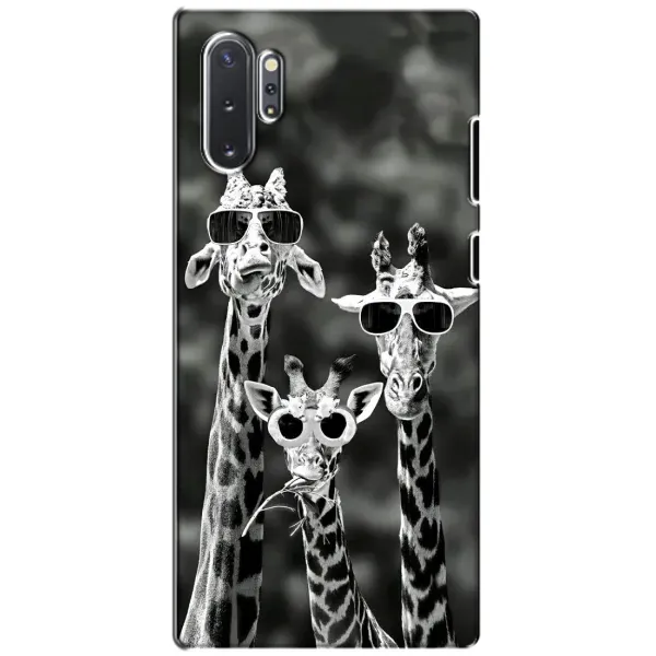 Чехол с принтом «Жирафы в очках» для Samsung Galaxy Note 10 Plus