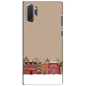 Новогодние, Праздничные Чехлы для Samsung Galaxy Note 10 Plus - 2024 год (Зимний город)