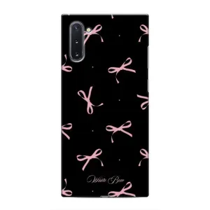 Чохол з принтом «Банти на чорному» для Samsung Galaxy Note 10