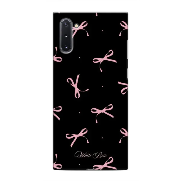 Чохол з принтом «Банти на чорному» для Samsung Galaxy Note 10