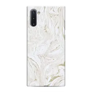 Мраморний чехол на Samsung Galaxy Note 10 (VPrint) (Білий мрамор)