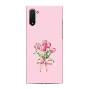 Чохол з розовим принтом для Samsung Galaxy Note 10 (Букет квітів)