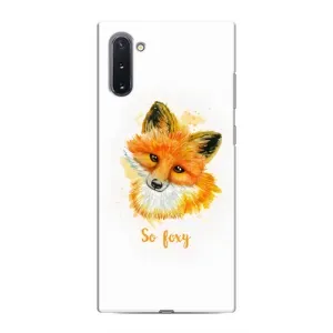 Чохли з картинкою Лисичка для Samsung Galaxy Note 10 (VPrint) (Дівчинка Лиса)