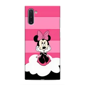 Міккі Маус чохол для Samsung Galaxy Note 10 (AlphaPrint - Мультяшні) (Дівчинка Maus)