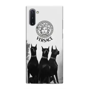 Чохли VERSACE для Самсунг Галексі Нот 10 (PREMIUMPrint) (Доберман Версаче)