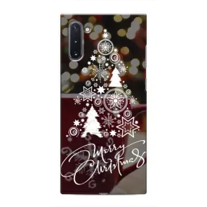 Різдвяні Чохли для Samsung Galaxy Note 10 (VPrint) (Ялинка яскрава)