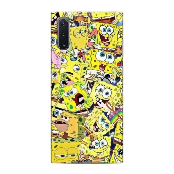 Чохол з принтом «Емоції Спан Боба» для Samsung Galaxy Note 10