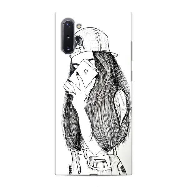 Чохол з принтом «Фото дівчини» для Samsung Galaxy Note 10